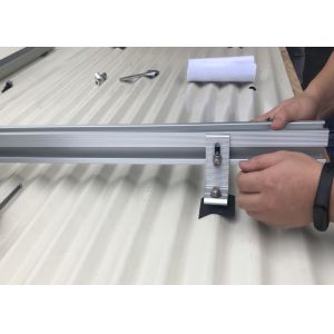 Buy cheap L Feet AL6005-T5 Metal Roof Solar Mounting Systems from wholesalers