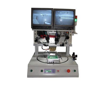 Buy cheap Double LCD Display Pulse Hot Bar Soldering Machine With Turnable Table from wholesalers