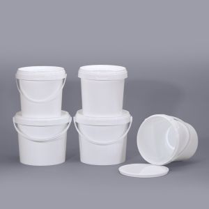 Buy cheap Water 900ml 1L 2L ISO9001SGS Clear Plastic Bucket With Lid for Nuts Yogurt Candy Jam from wholesalers