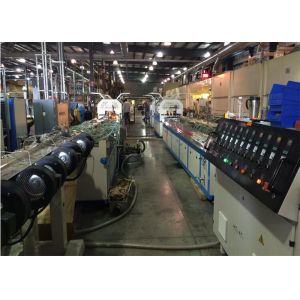 Buy cheap Bimetallic Screw 37kw WPC PVC Profile Extrusion Line from wholesalers