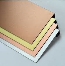 Buy cheap Rectangle Non Toxic 1570mm 0.03mm Alu Composite Panel from wholesalers