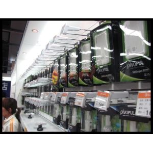 COMER anti-theft Metal display hooks slatwall hooks for supermarket accessories