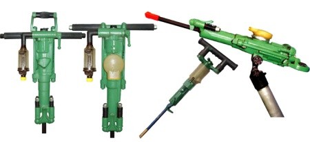 Buy cheap Pneumatic jack hammer Y24 hand held portable rock drills from wholesalers