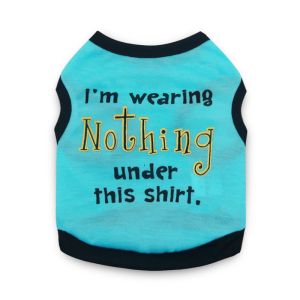 Buy cheap Dog Clothes 8 Patterns Classic Lightweight Breathable With Funny Letters from wholesalers