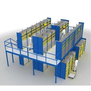 Buy cheap Manual Picking Mezzanine ASRS Racking System MHS Two Or Three Layers from wholesalers