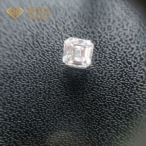 Buy cheap 1.01Ct Asscher Cut Lab Grown Diamond D Color VS VVS Clarity IGI Certified HPHT from wholesalers