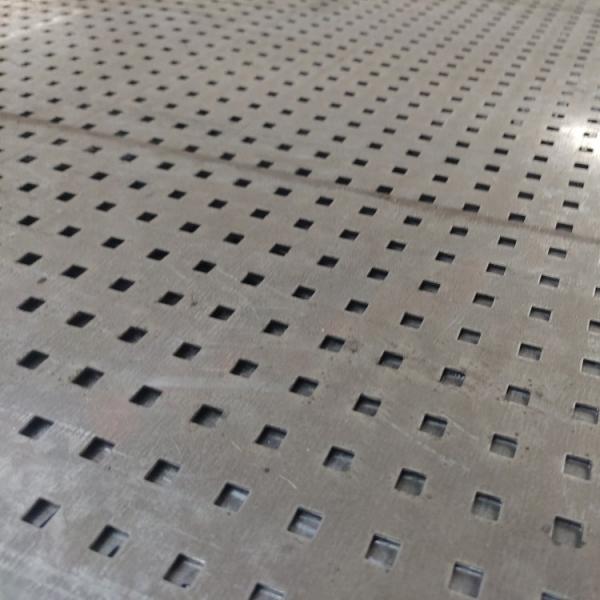 Quality 3mm Hole Diameter Perforated Mesh Plate Welded Technique Durable for sale