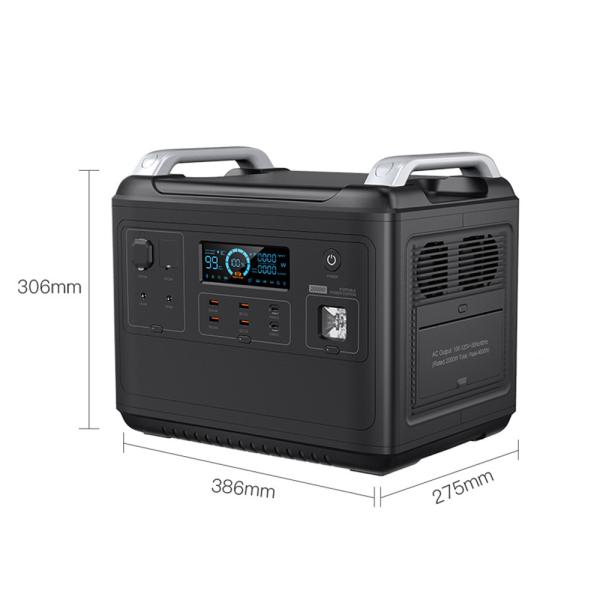 Buy cheap New energy generator MPPT input two-way 2000W quick lifepo4 portable power station 2000w from wholesalers