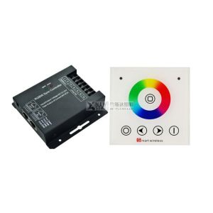 Buy cheap LED RGBW Controller 12V 288W With synchronization RF Wireless Full Touch Wall Panel 24V 576W for rgb led strip from wholesalers