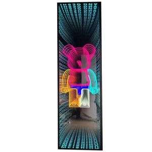 Buy cheap 50000 hours Lifespan Smart Wall Hung Custom Rgb Decoration Endless Led Infinity Mirror 3D from wholesalers