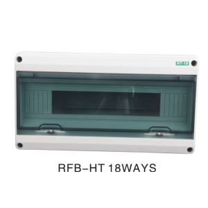 Buy cheap ABS Plastic Small Electrical Panel Box 4 Way Fuse Board Simple Structure from wholesalers