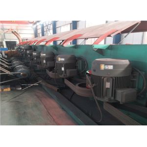 High Capacity Silver Wire Drawing Machine PLC Control For Wire Mesh Products