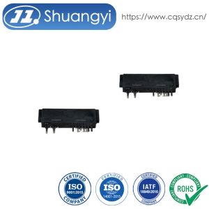 Buy cheap SATA 22-pin 7+15 female power and signal connector right-angle through-hole PCB mounting gold-plated terminals, reliable high-speed data transmission for HDD/SSD storage devices and embedded systems from wholesalers