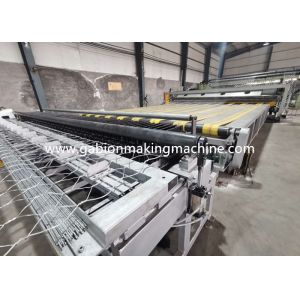 Buy cheap PLC Control System Automatic Wrapped Edge Gabion Machine Edge Wrapping Machine Double Twist from wholesalers
