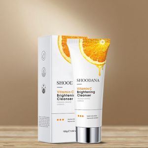 Buy cheap Vitamin C Hyaluronic Acid Cleanser Natural Organic Orange Extract Oil Control Whitening Pore Cleaning for Fragrance All Skin from wholesalers