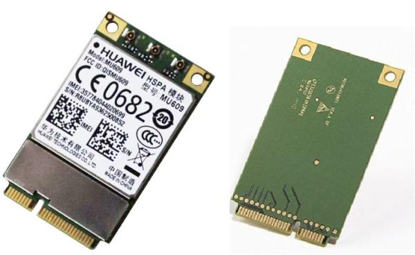 Quality Mini PCI Express  3G Module HSPA M2M 14.4Mbps GPS MU609  For Huawei WCDMA for sale