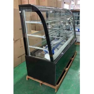 Buy cheap Single Arc Cake Display Freezer 3 Layers Shelf Inside / Bakery Cooling Showcase from wholesalers