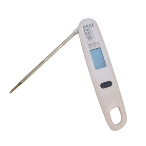 Foldable Instant Read Meat Thermometer Waterproof IPX7 Food Thermometer Digital