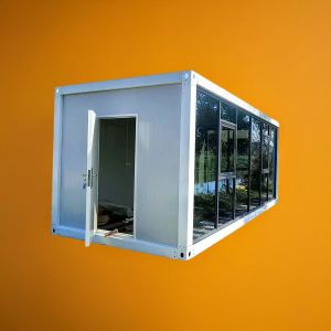 Bending Plate Folding Container House Steel Structure Foldable Mobile Container