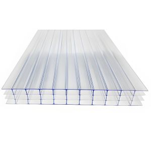 Advanced Alternative to Glass and Fiberglass Four-Wall Polycarbonate Sheet for