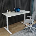 Buy cheap Custom Dual Motor Study Table Modern Nordic Design Adjustable Height Ideal for Bedroom from wholesalers