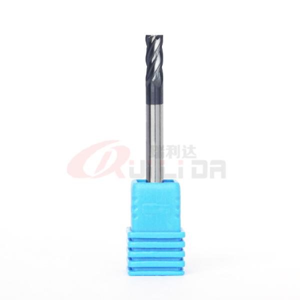 Quality 1/2 Inch 1/8" Solid Carbide End Mill Acrylic 4Fl Imperial Milling Cutters AliTiN Coating for sale