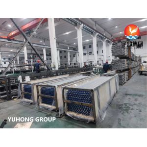 Buy cheap EN 10217-7 1.4301 AL Fin Extruded Finned Tube For Heat Exchanger And Drying from wholesalers