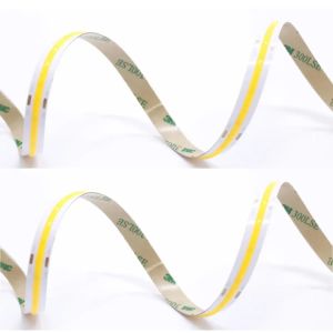 High End 20m COB LED Strip 480leds No Voltage Drop 3OZ PCB 500lm For 50000
