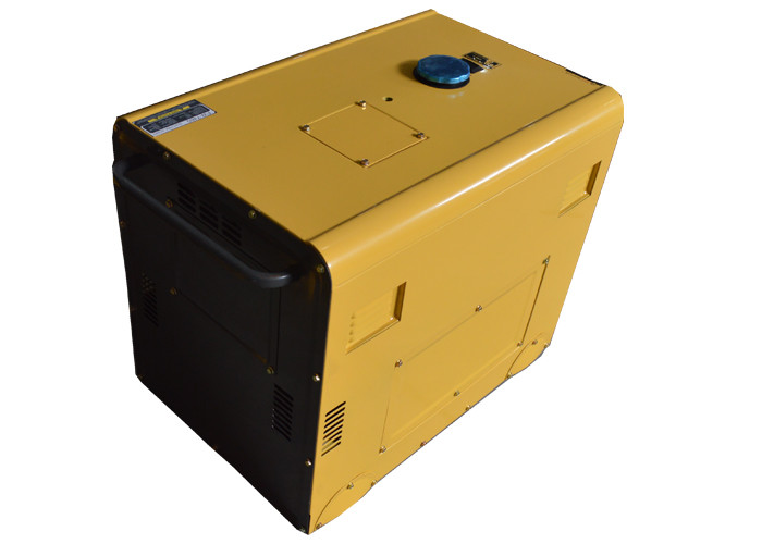 Quality 100% Copper Air Cooled Electric Start Portable Silent Portable Generator 3 Phase for sale Buy cheap 100% Copper Air Cooled Electric Start Portable Silent Portable Generator 3 Phase product