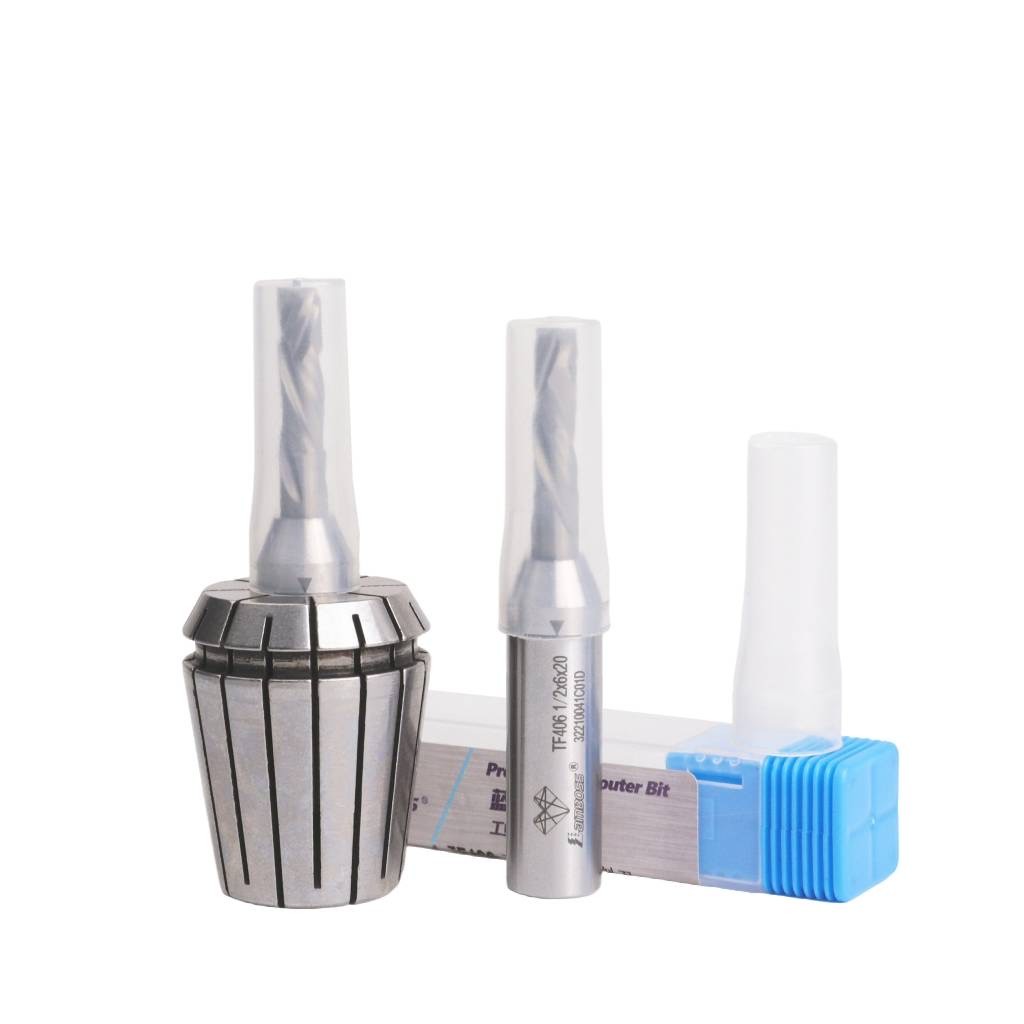Buy cheap Sharp Carbide Engrooving Carving CNC Compression Bit Three Edges from wholesalers