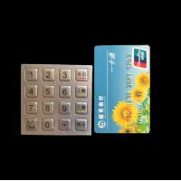 China Micro Metal Numeric Keypad Dustproof For Self Service Inquiry Machine for sale