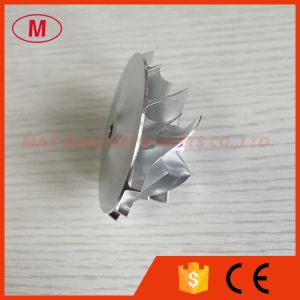 Buy cheap TD05H 16G small 46.48/60.00mm 7+7blades 49178-43300 performance Turbo milling/Aluminum 2618/billet compressor wheel from wholesalers