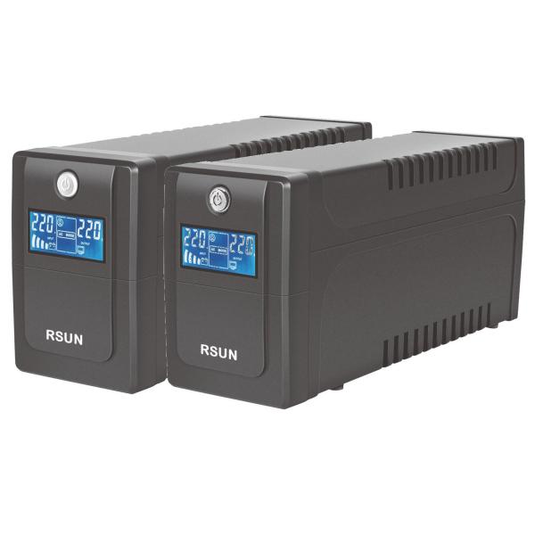 Quality Line Interactive UPS Offline UPS 1000VA 650W Metal Plastic UPS Generator UPS For Fan USB for sale