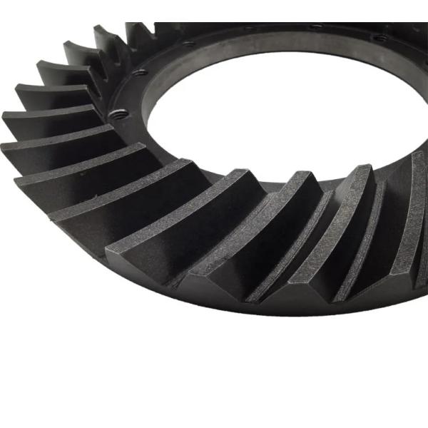 Quality Custom Large Module Spiral Bevel Gear HB220-280 HRC45-62 for sale