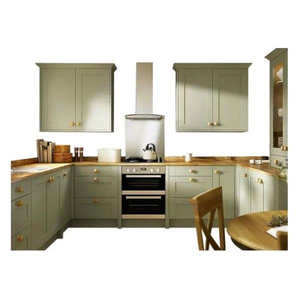 Quality Sintered Melamine Cabinets White Countertops Floor To Ceiling Pantry for sale