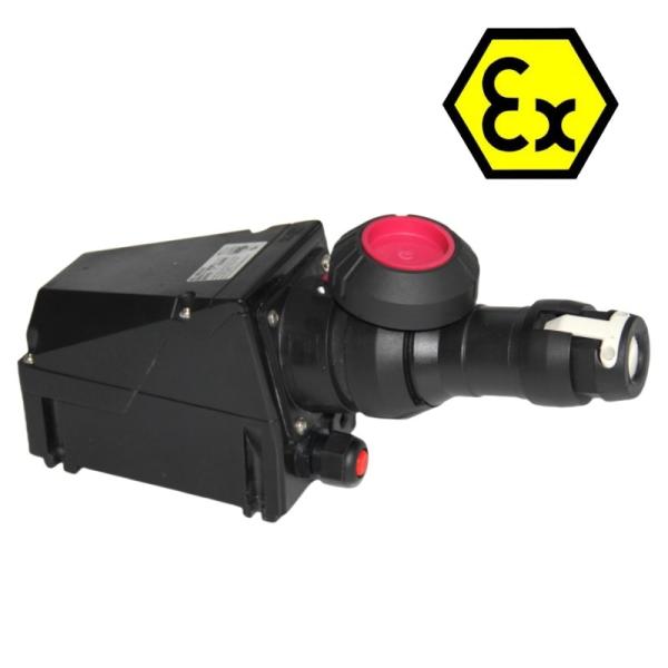 Quality ATEX Safe Explosion Proof Plug and Socket for Sewage Treatment Plants and Automotive Spray Paint Shops for sale