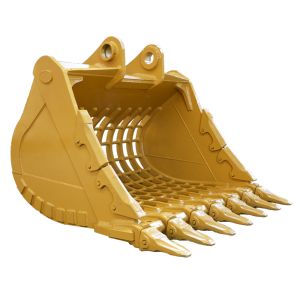 Buy cheap Medium Excavator Rock Skeleton Bucket With Teeth Customized Size from wholesalers