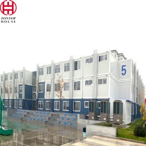 Buy cheap Zontop China 4 Bedrooms Luxury Prefabricated Modern Quick Concrete 20ft Container Homes 2 Story Prefab House from wholesalers