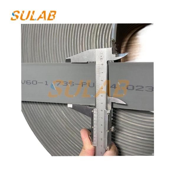 Buy cheap 3300 3600 5500 Elevator Lift Spare Parts Travel Flat Steel Belt PV60 -PV60-1.73S-PU-84 from wholesalers