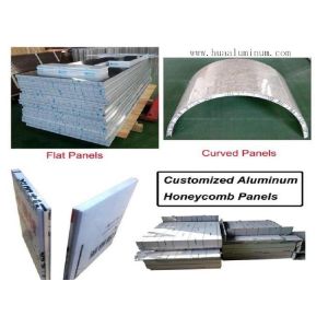 Anti Scratch Curtain Aluminium Honeycomb Composite Panel 2000mm