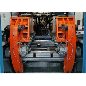 Buy cheap U Type HDPE Blow Moulding Machine Motor Oil Bottle , 5L Blowing Machine For Plastic Bottle from wholesalers