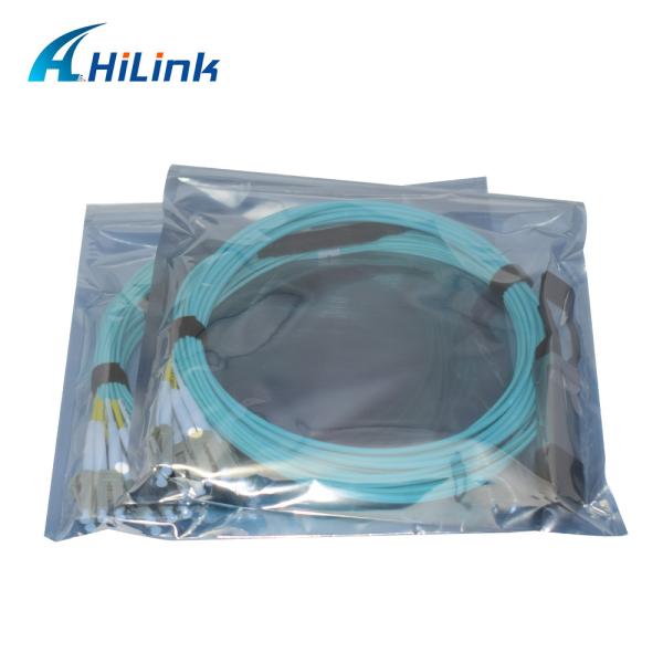 40G-Base QSFP+ To 8xLC SR4 Active Optical Breakout Cable MSA Compliant 40G AOC