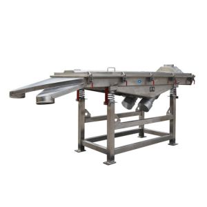 Buy cheap Good Quality 1-5 Layers Food grade stainless steel linear vibrating screen machine with magnet from wholesalers