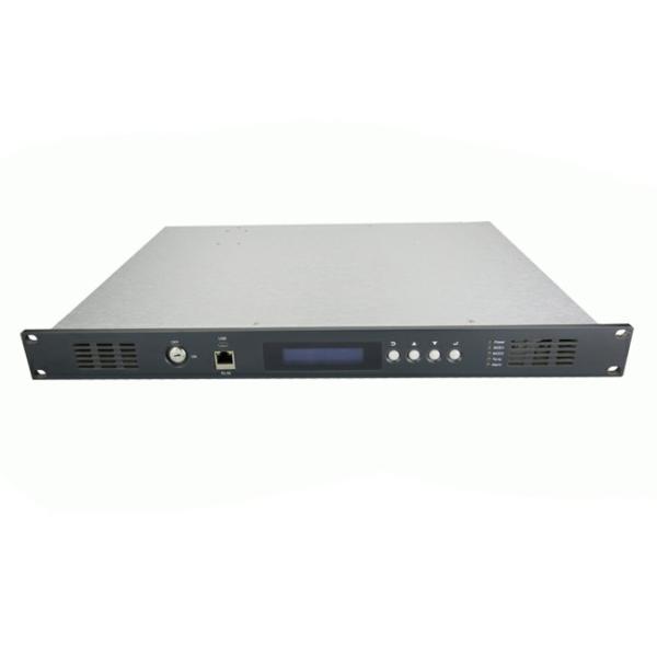 Quality 1550nm High Power EDFA Optical Amplifier 19dB  AGC Control CATV WDM 8 Ports for sale