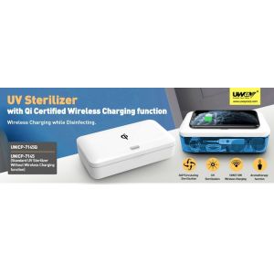 Buy cheap ABS 3.8W Cell Phone UV Sterilizer Type C FCC Low Voltage from wholesalers