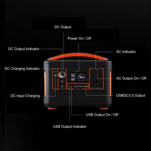 tragbare kraftwerk home backup energy system ac 220v lithium power station