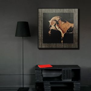 Buy cheap Handpainted Modern Home Decor Wall Hanging Mixed Media Artwork Relief Textured Canvas Oil Painting Customized Size Accepted from wholesalers