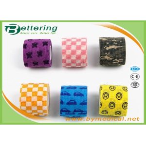 Buy cheap Coloured Veterinary Elastic Cohesive Bandage Non Woven Various Patterns Available from wholesalers