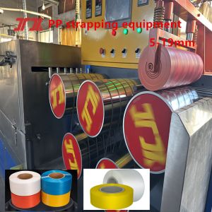 High-end Intelligent PP Belt Making Machine Adopts PLC Control System Screw