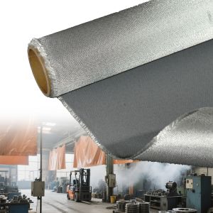 0.3 mm Thickness Silicone Coated Fiberglass Fabric with 1 / 1.2 / 1.5 meter